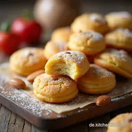 Marzipan Pl&auml;tzchen mit Mandeln Mein Familienrezept