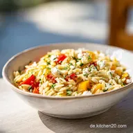 Orzo Salat Rezept: Mediterraner Genuss in 23 Minuten