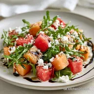 Melonensalat in 10 Minuten