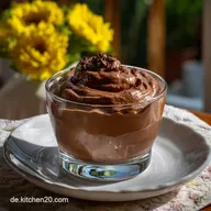 Mousse au Chocolat Rezept ohne Ei mit Sahne