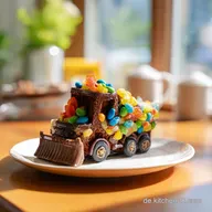 M&uuml;llauto Kuchen f&uuml;r 26 Portionen