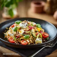 Nudelsalat mit Joghurtso&szlig;e: Der leichte Sommerklassiker zum Grillen