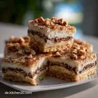 Ungarische Nuss Cremeschnitten Backen Haselnuss Cr: Samtige Creme