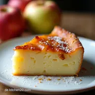 Der saftigste Schneller Apfelkuchen vom Blech mit 5MinutenTeig Omas Rezept