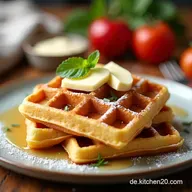 Omas Waffelteig Rezept Goldene Waffeln wie von Oma