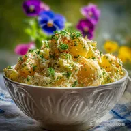 Omas Kartoffelsalat: Klassisch mit Br&uuml;he