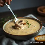 Omas Champignoncremesuppe Rezept: So cremig wie fr&uuml;her!
