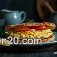 Omeletten-Sandwich Blitz: Schnell, Lecker & Einfach!