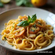 Cremige OnePotOrzoPasta mit H&auml;hnchen Abendessen Schnell