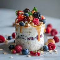 Overnight Oats Rezept mit Joghurt: Meal Prep