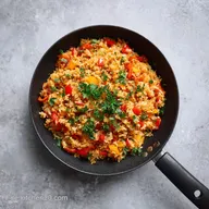 Paprika-Reis-Pfanne: Aromatisch und Gesund