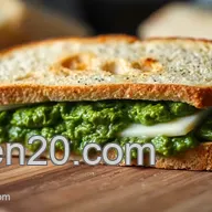 Leckeres Pesto K&auml;se Sandwich: Einfach und Aromatisch f&uuml;r Jeden Tag