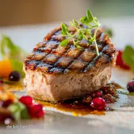 Gegrilltes Putenfilet mit braunem Zucker Vollkornsenf Saftig durch ProfiTipps