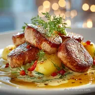 Putenmedaillons in LauchRahmSo&szlig;e Blitzschnelles Rezept f&uuml;r Kenner