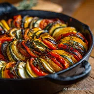 Ratatouille aus dem Ofen: Das beste geschichtete Rezept herrlich aromatisch