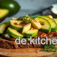 R&auml;ucherlachs Rezepte: K&ouml;stliche Schwarzbrot-H&auml;ppchen mit Avocado