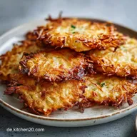 Reibekuchen im Backofen: Knusprig und Gesund