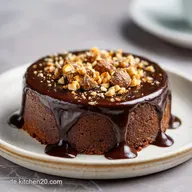 Rocher-Torte mit Haselnuss-Biskuit f&uuml;r 12 Portionen