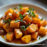 Krosser Rosenkohl mit Waln&uuml;ssen und Honig Das einfache Ofenrezept