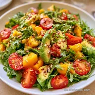 Rucolasalat Mango Avocado in 15 Minuten