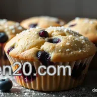 Saftige Blaubeermuffins: Ein einfaches Rezept f&uuml;r Gl&uuml;cksmomente