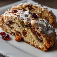 Low Carb Mandelstollen: Saftiges, zuckerfreies Weihnachtsgeb&auml;ck