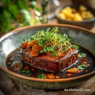 Veganer Bohnenbraten Saftiger Festtagsbraten mit UmamiKick