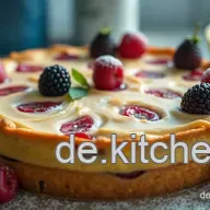 Verf&uuml;hrerische Sauerrahm-Torte mit Himbeeren: Einfach & Lecker