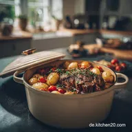 Dutch Oven Rezept mit Schichtfleisch | F&uuml;r 3 Stunden