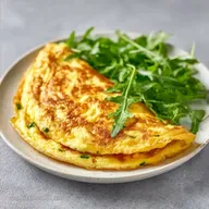 Rucola Omelett in 15 Minuten