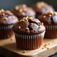 Saftige SchokoGl&uuml;ck Muffins ohne Zucker Einfach Lecker