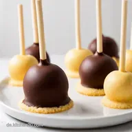 Cake Pops Silikonform SchokoHimbeer Gl&uuml;ck zum Vernaschen