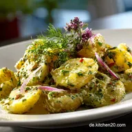 Kartoffelsalat: Der perfekte Schwabe Lauwarm, herzhaft Mayo-frei