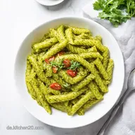 Nudelsalat mit Pesto Rosso und Rucola Mein B&uuml;roHit
