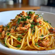Spaghetti mit Lachs in 20 Minuten: Silky So&szlig;e