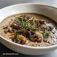 Vegane Pilzrahmsuppe: Cremiger Klassiker ohne Sahne