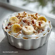 Veganer Bananenpudding: Samtig Cremig