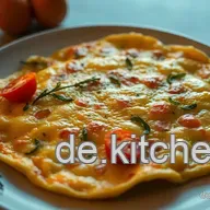 Rezept f&uuml;r Omelett: Verf&uuml;hrerisches Omelett mit frischen Kr&auml;utern