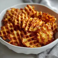 Waffelchips Hei&szlig;luftfritteuse: Knusprig Fettarm