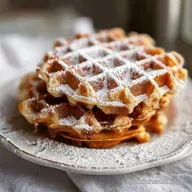 Waffeln Backen: So Gelingen Sie am Besten mit Puderzucker in 30 Min