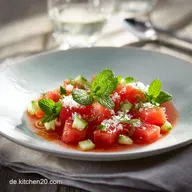 WassermelonenGurkenMinzSalat: Der erfrischende Sommer-Hit