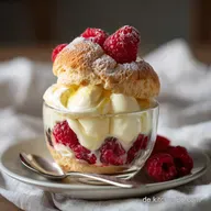 Windbeutel Dessert Im Glas in 10 Minuten