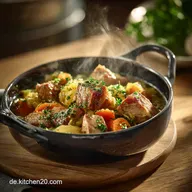 Wirsingeintopf mit Kasseler Omas Rezept f&uuml;r den deftigen Seelenw&auml;rmer
