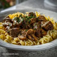 Buf Stroganoff mit zartem Rinderfilet Einzigartig Perfekt