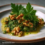 Zero Waste Kohlrabi Pesto Rezept in 12 Min