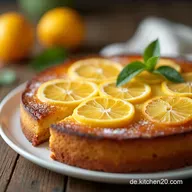 Saftiger Zitronenkuchen weich luftig Omas Geheimrezept