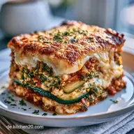 Zucchini Lasagne f&uuml;r 4 Portionen