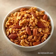 Zuckerfreies M&uuml;sli: Knusprig Gebacken