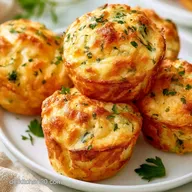 Zupfbrot Muffins mit Knoblauch und K&auml;se