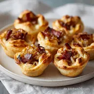 Zwiebelkuchen Muffins: Party-Ready